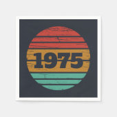 Gepersonaliseerd 50-jarig  50-jarig verjaardagsfee servet (Voorkant)