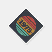 Gepersonaliseerd 50-jarig  50-jarig verjaardagsfee servet (Hoek)