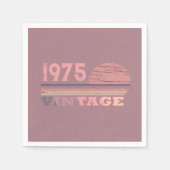 Gepersonaliseerd 50-jarig  50-jarig verjaardagsfee servet (Voorkant)