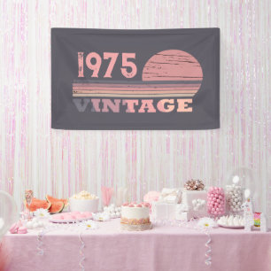 Gepersonaliseerd 50-jarig  50-jarig verjaardagsfee spandoek