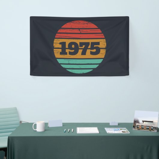Gepersonaliseerd 50-jarig 50-jarig verjaardagsfee spandoek (Beurs)