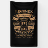 Gepersonaliseerd 50-jarig  50-jarig verjaardagsfee spandoek (Verticaal)