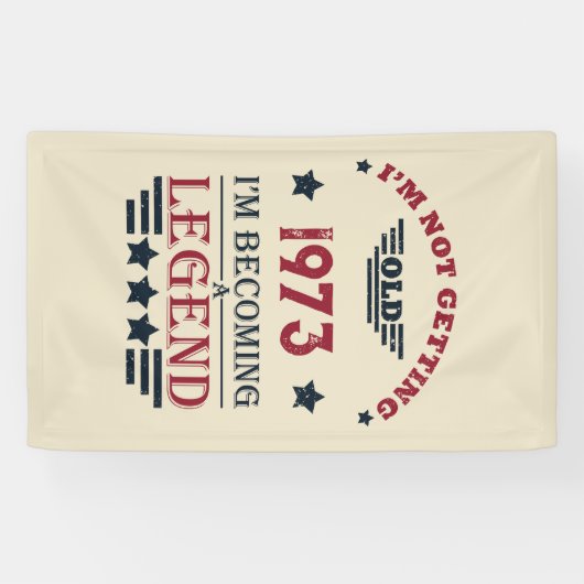 Gepersonaliseerd 50-jarig  50-jarig verjaardagsfee spandoek (Horizontaal)