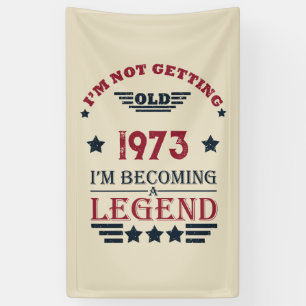 Gepersonaliseerd 50-jarig 50-jarig verjaardagsfee spandoek