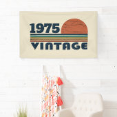 Gepersonaliseerd 50-jarig 50-jarig verjaardagsfee spandoek (Insitu)