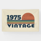 Gepersonaliseerd 50-jarig 50-jarig verjaardagsfee spandoek (Horizontaal)