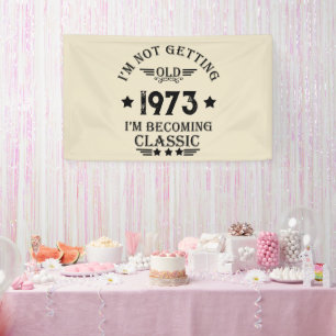 Gepersonaliseerd 50-jarig 50-jarig verjaardagsfee spandoek