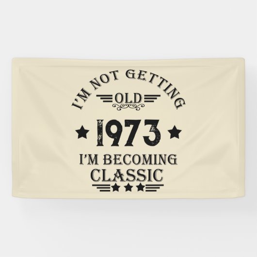 Gepersonaliseerd 50-jarig 50-jarig verjaardagsfee spandoek (Horizontaal)