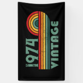 Gepersonaliseerd 50-jarig 50-jarig verjaardagsfee spandoek (Verticaal)