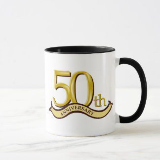 Gepersonaliseerd 50e Jubileum cadeau Mok