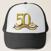 Gepersonaliseerd 50e Jubileum cadeau Trucker Pet (Voorkant)