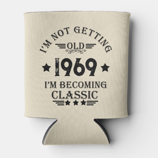 Gepersonaliseerd  50ste verjaardagsfeest blikjeskoeler (Voorkant)