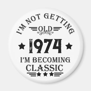 Gepersonaliseerd  50ste verjaardagsfeest magneet