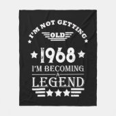 Gepersonaliseerd  55ste verjaardagsfeest fleece deken (Voorkant)