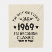 Gepersonaliseerd  55ste verjaardagsfeest fleece deken (Voorkant)