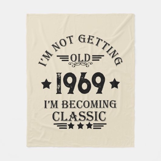 Gepersonaliseerd  55ste verjaardagsfeest fleece deken (Voorkant)