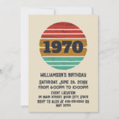 Gepersonaliseerd  55ste verjaardagsfeest kaart (Voorkant)