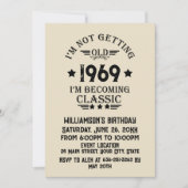 Gepersonaliseerd  55ste verjaardagsfeest kaart (Voorkant)