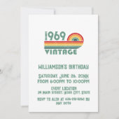 Gepersonaliseerd  55ste verjaardagsfeest kaart (Voorkant)