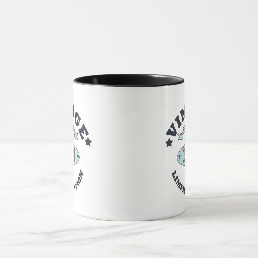 Gepersonaliseerd  55ste verjaardagsfeest mok (Midden)