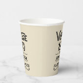 Gepersonaliseerd  55ste verjaardagsfeest papieren bekers (Rechts)