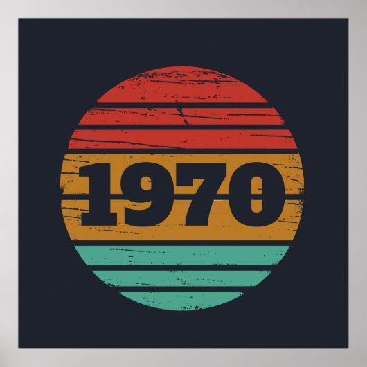 Gepersonaliseerd  55ste verjaardagsfeest poster (Voorkant)