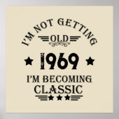 Gepersonaliseerd  55ste verjaardagsfeest poster (Voorkant)