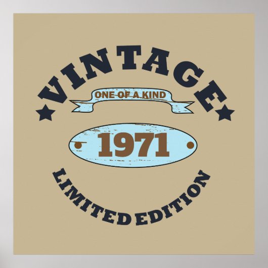 Gepersonaliseerd  55ste verjaardagsfeest poster (Voorkant)