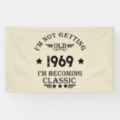 Gepersonaliseerd  55ste verjaardagsfeest spandoek (Horizontaal)