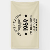 Gepersonaliseerd  55ste verjaardagsfeest spandoek (Verticaal)