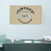 Gepersonaliseerd 55ste verjaardagsfeest spandoek (Beurs)