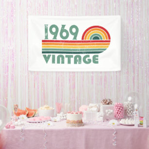 Gepersonaliseerd  55ste verjaardagsfeest spandoek