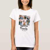 Gepersonaliseerd | 5 Foto | Familie T-shirt (Voorkant)