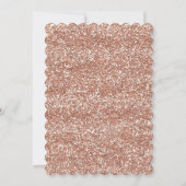 Gepersonaliseerd 60th Birthday Roos Gold Kaart (Achterkant)