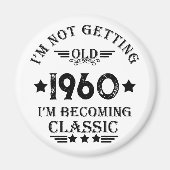 Gepersonaliseerd  65e verjaardagscadeau magneet (Voorkant)