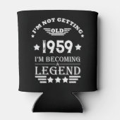 Gepersonaliseerd  65ste verjaardagsfeest blikjeskoeler (Achterkant)