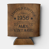 Gepersonaliseerd  65ste verjaardagsfeest blikjeskoeler (Voorkant)