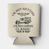 Gepersonaliseerd 65ste verjaardagsfeest blikjeskoeler (Voorkant)