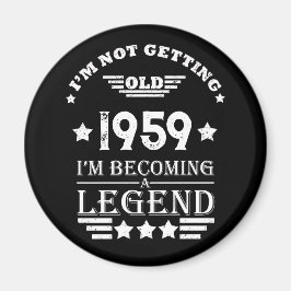 Gepersonaliseerd  65ste verjaardagsfeest magneet