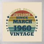 Gepersonaliseerd  65ste verjaardagsfeest poster (Voorkant)