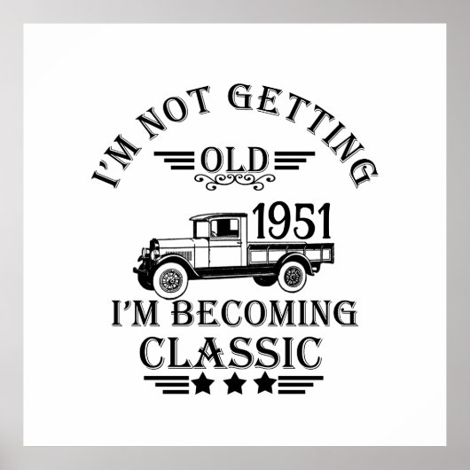 Gepersonaliseerd  65ste verjaardagsfeest poster (Voorkant)