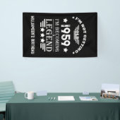 Gepersonaliseerd  65ste verjaardagsfeest spandoek (Beurs)