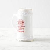 Gepersonaliseerd 70-jarig  70-jarig verjaardagsfee bierpul (Voorkant links)