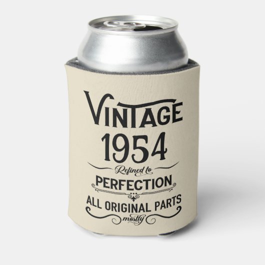 Gepersonaliseerd 70-jarig  70-jarig verjaardagsfee blikjeskoeler (Blikje Achterkant)