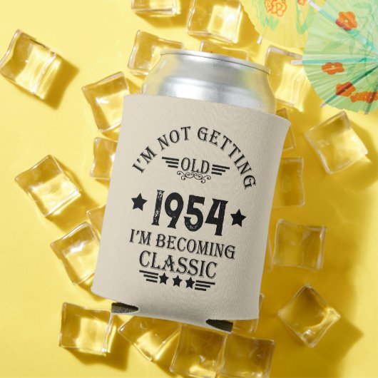 Gepersonaliseerd 70-jarig  70-jarig verjaardagsfee blikjeskoeler (Insitu Zomer)