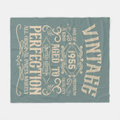 Gepersonaliseerd 70-jarig  70-jarig verjaardagsfee fleece deken (Voorkant (Horizontaal))