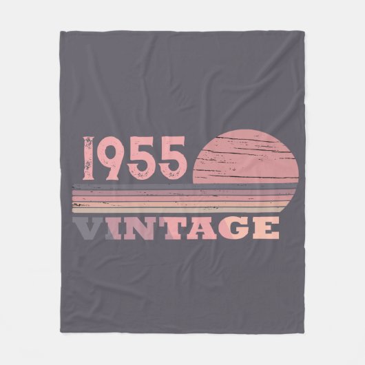 Gepersonaliseerd 70-jarig 70-jarig verjaardagsfee fleece deken (Voorkant)