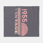 Gepersonaliseerd 70-jarig 70-jarig verjaardagsfee fleece deken (Voorkant (Horizontaal))