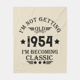 Gepersonaliseerd 70-jarig 70-jarig verjaardagsfee fleece deken