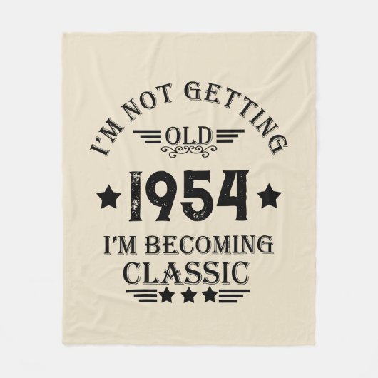 Gepersonaliseerd 70-jarig  70-jarig verjaardagsfee fleece deken (Voorkant)